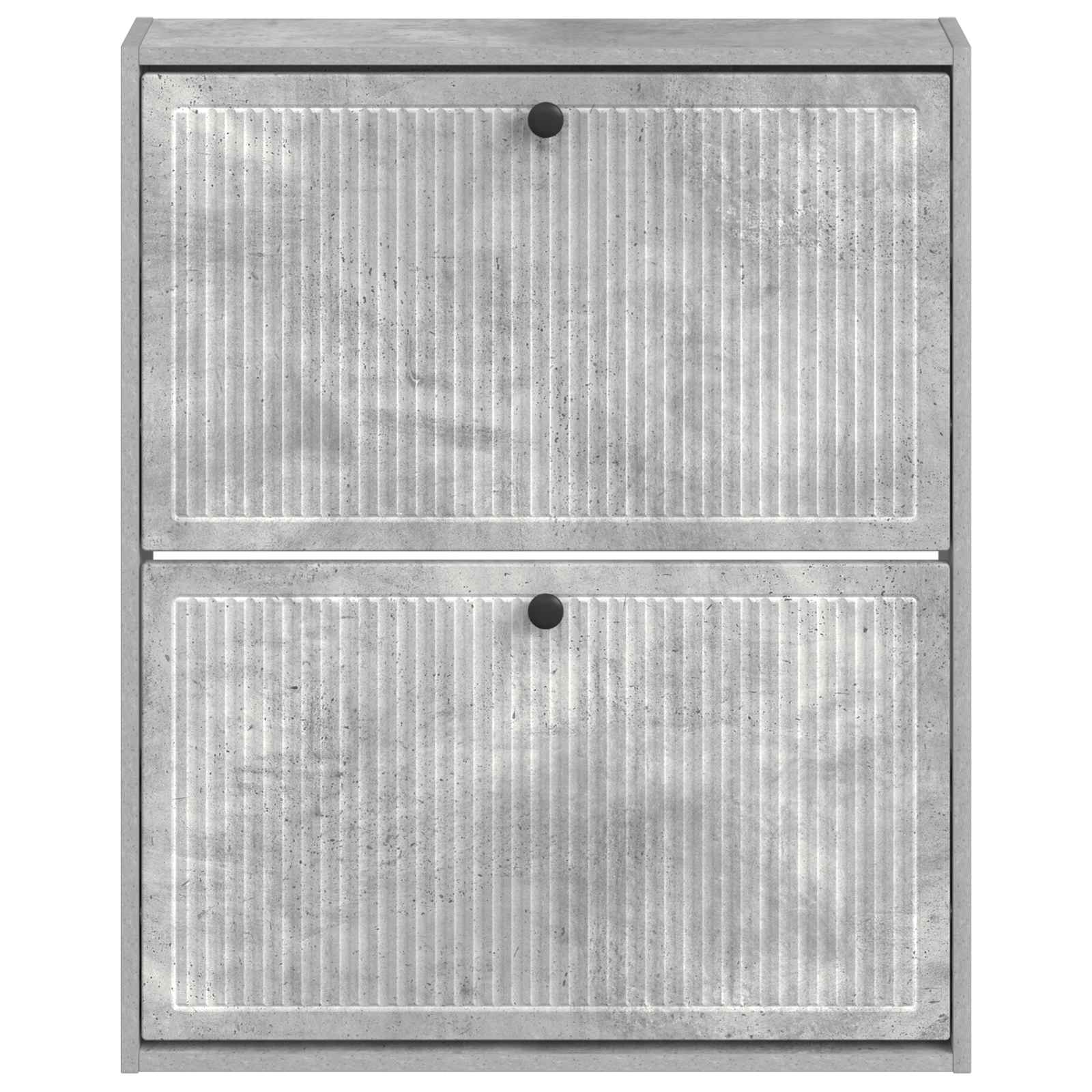 Wandgemonteerde Schoenkast EDE 71 x 17 x 86 cm Bewerkt hout image 3