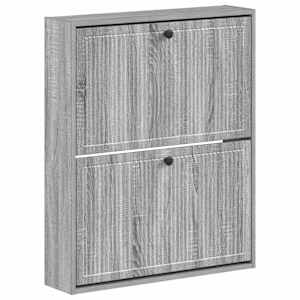 vidaXL Seinale kinnitatav jalan&otilde;ude kapp EDE 71 x 17 x 86 cm Tehispuit