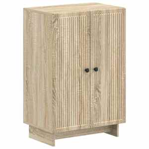 vidaXL Kinga kapp EDE 59,5 x 39,5 x 90 cm Tehispuit Sonoma tamm