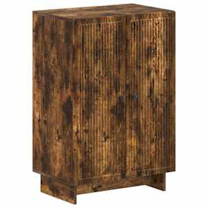 vidaXL Kinga kapp EDE 59,5 x 39,5 x 90 cm Tehispuit Suitsutatud tamm