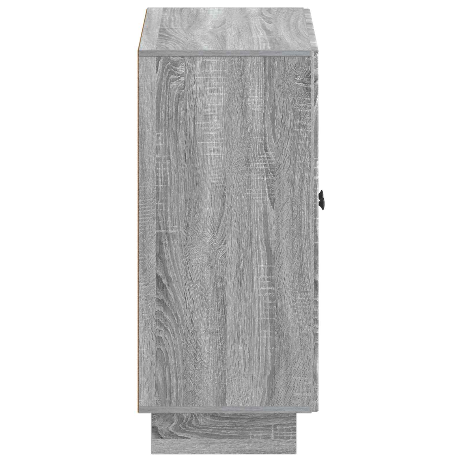 Schoenenkast EDE 59,5 x 39,5 x 90 cm Bewerkt hout Grijs Sonoma image 4