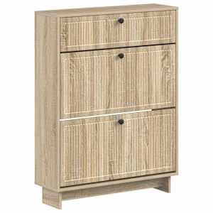 vidaXL Kinga kapp EDE 78 x 24 x 103 cm Tehispuit Sonoma tamm