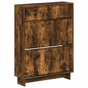 vidaXL Kinga kapp EDE 78 x 24 x 103 cm Tehispuit Suitsutatud tamm
