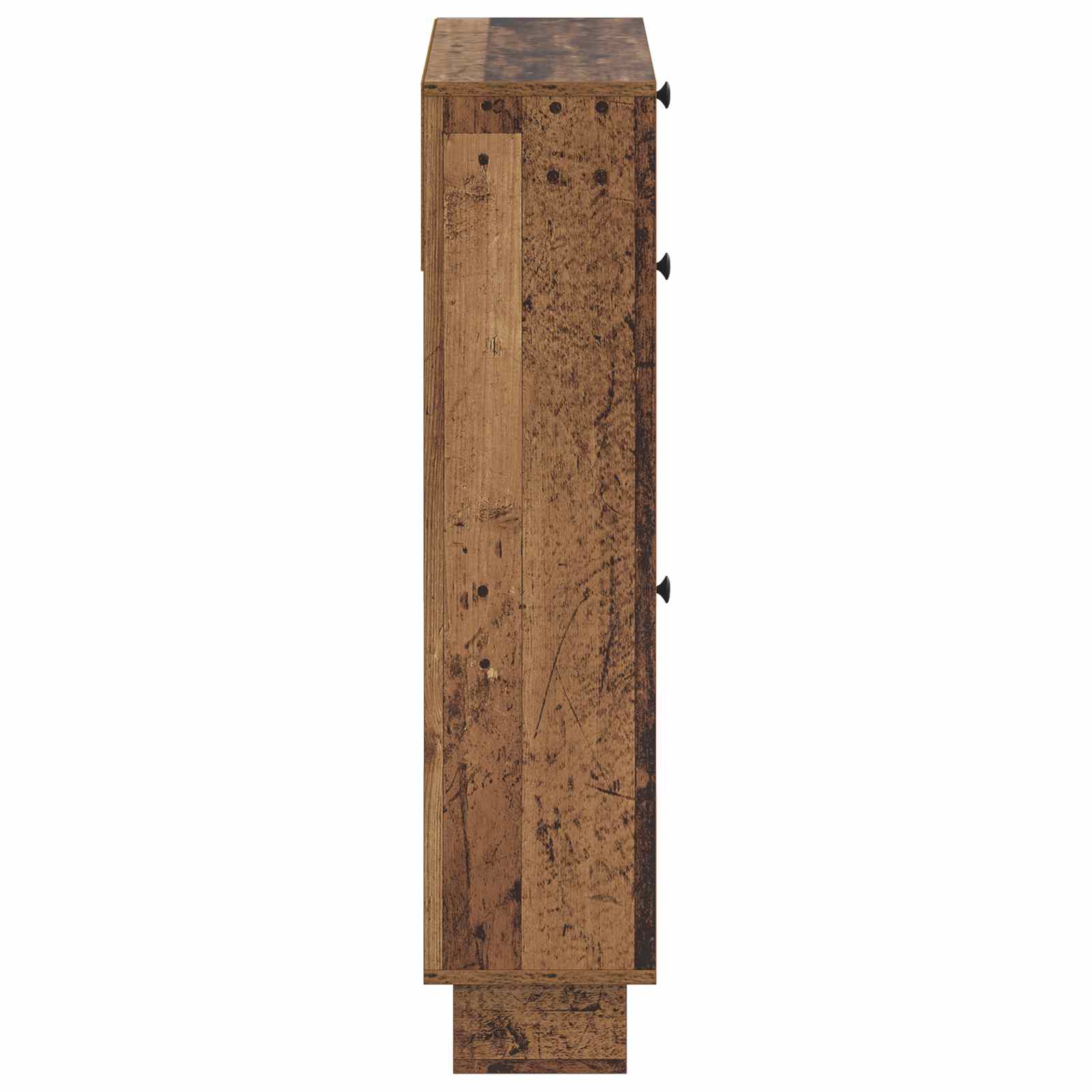 Schoenenkast EDE 78 x 24 x 103 cm Bewerkt hout Oud hout image 4