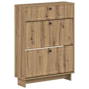 vidaXL Kinga kapp EDE 78 x 24 x 103 cm Tehispuit Artisan tamm