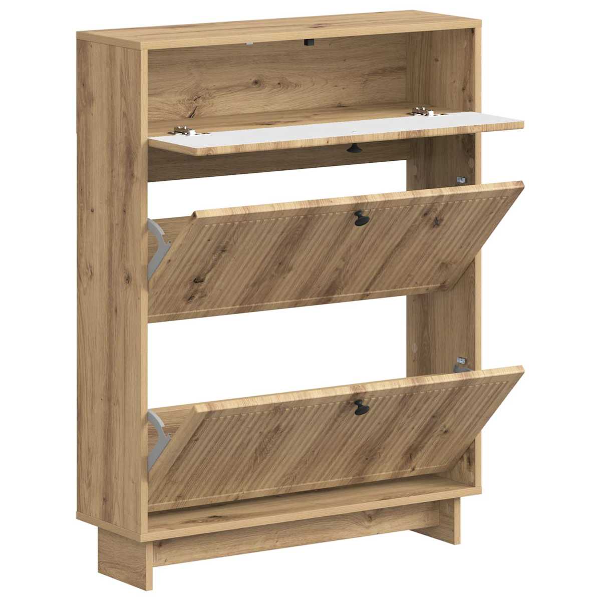 Sko skab EDE 78 x 24 x 103 cm Konstrueret træ - Billede 3