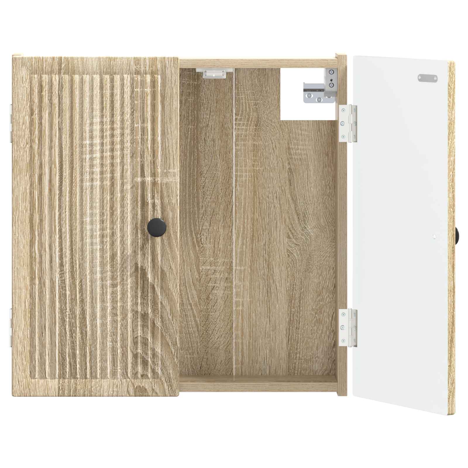 vidaXL Skříň na terče EDE Dub sonoma 52,5 x 10,5 x 53,5 cm