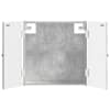 vidaXL Dartboardi kapp EDE Betoonhall 52,5 x 10,5 x 53,5 cm Tehispuit