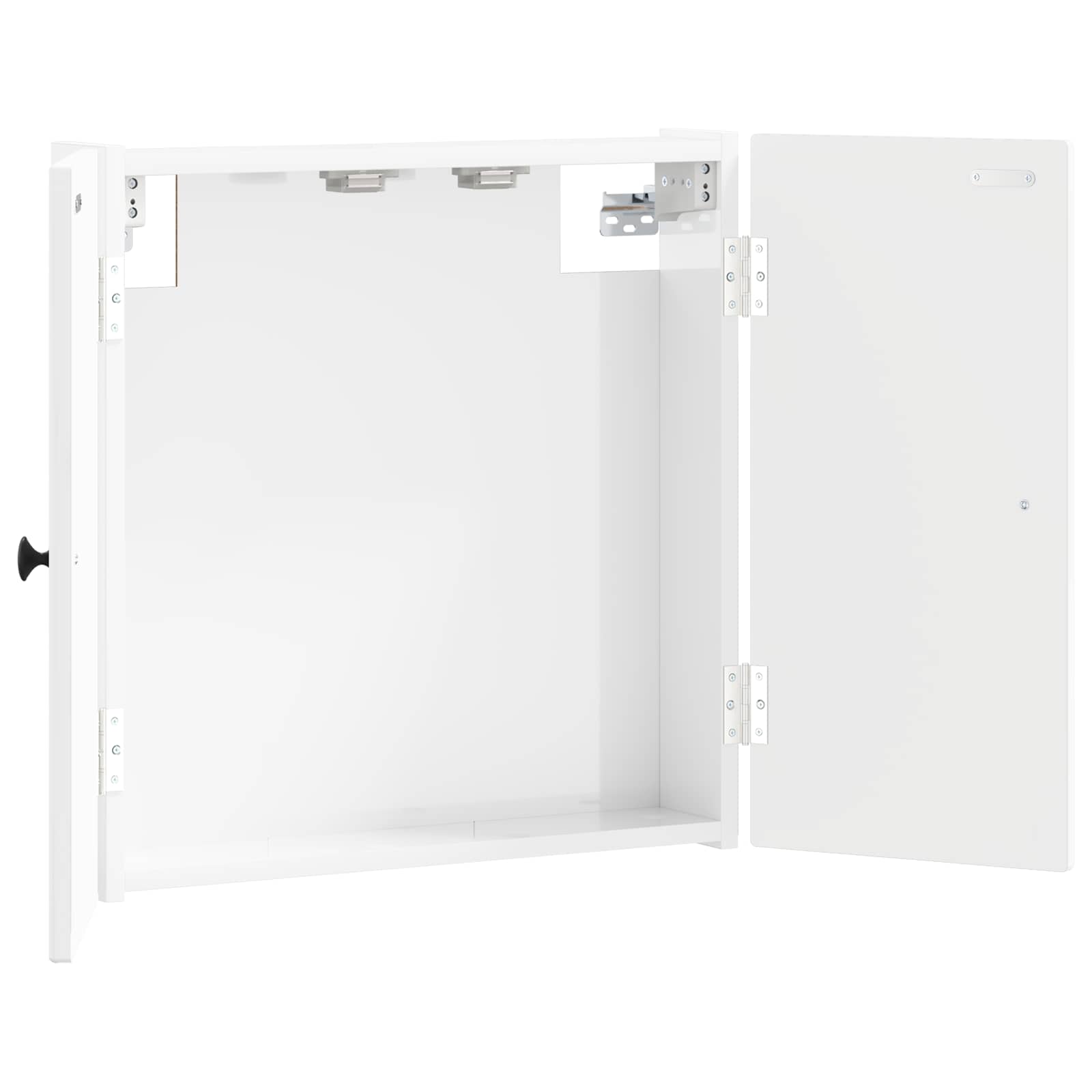 Кабинет за дартборд EDE Бял гланц 52,5 x 10,5 x 53,5 см – снимка 2
