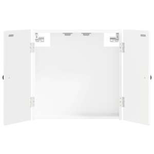 vidaXL Dartboardi kapp EDE K&otilde;rgl&auml;ikega valge 52,5 x 10,5 x 53,5 cm