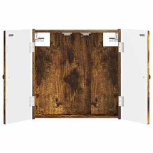 vidaXL Dartboardi kapp EDE Suitsutatud tamm 52,5 x 10,5 x 53,5 cm