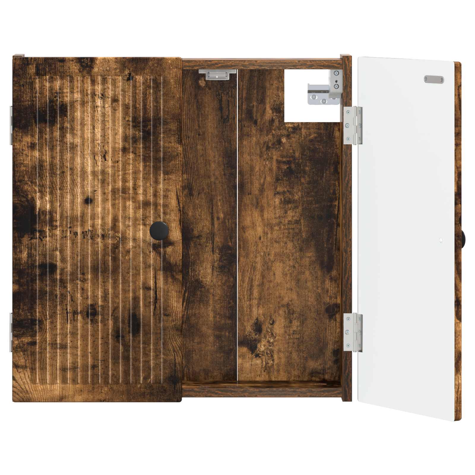 vidaXL Skříň na terče EDE Kouřový dub 52,5 x 10,5 x 53,5 cm