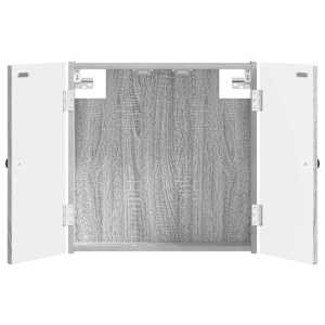 vidaXL Dartboardi kapp EDE Hall Sonoma 52,5 x 10,5 x 53,5 cm Tehispuit