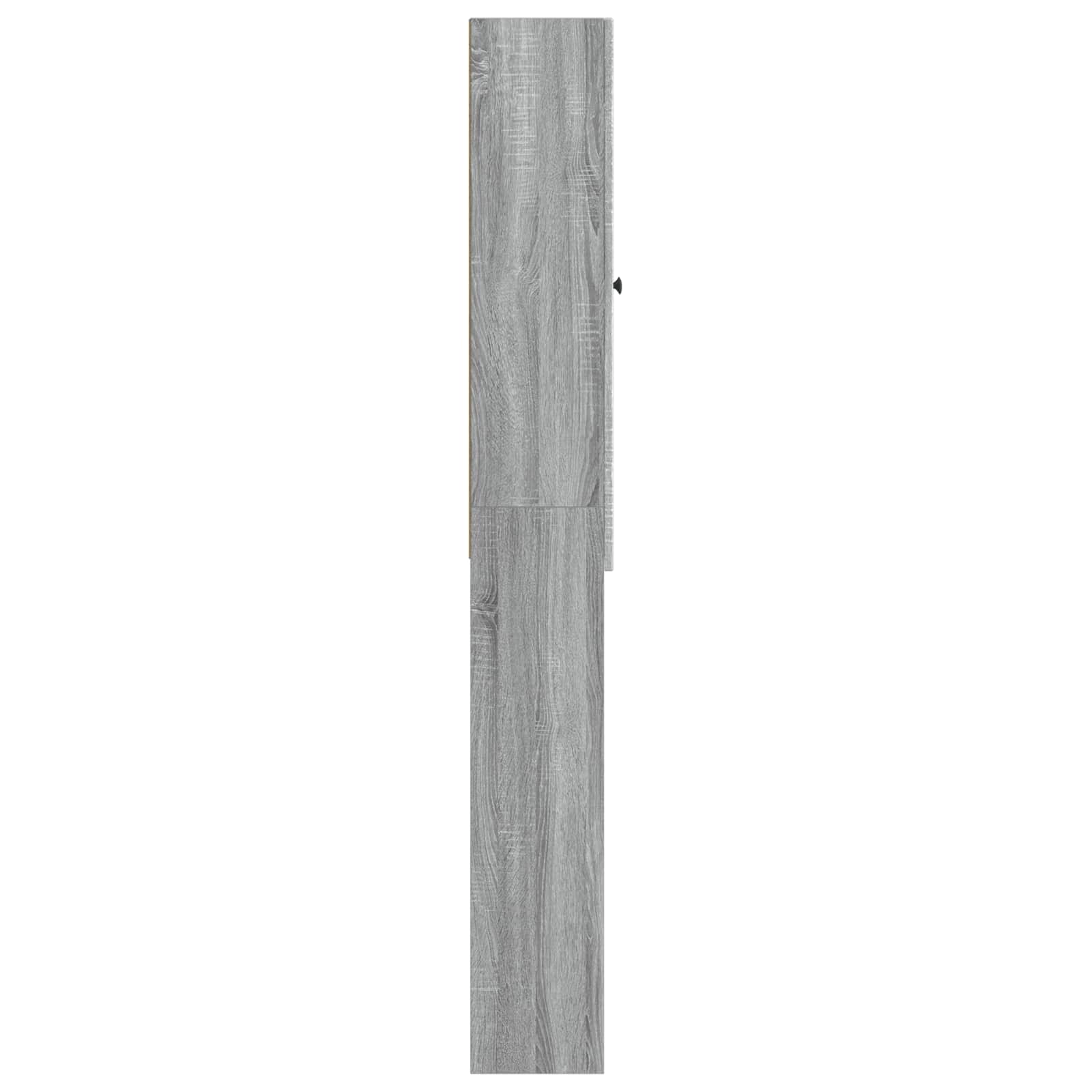Kabineta za stranišče EDE Siva Sonoma 66 x 25,5 x 190 cm - slika 4