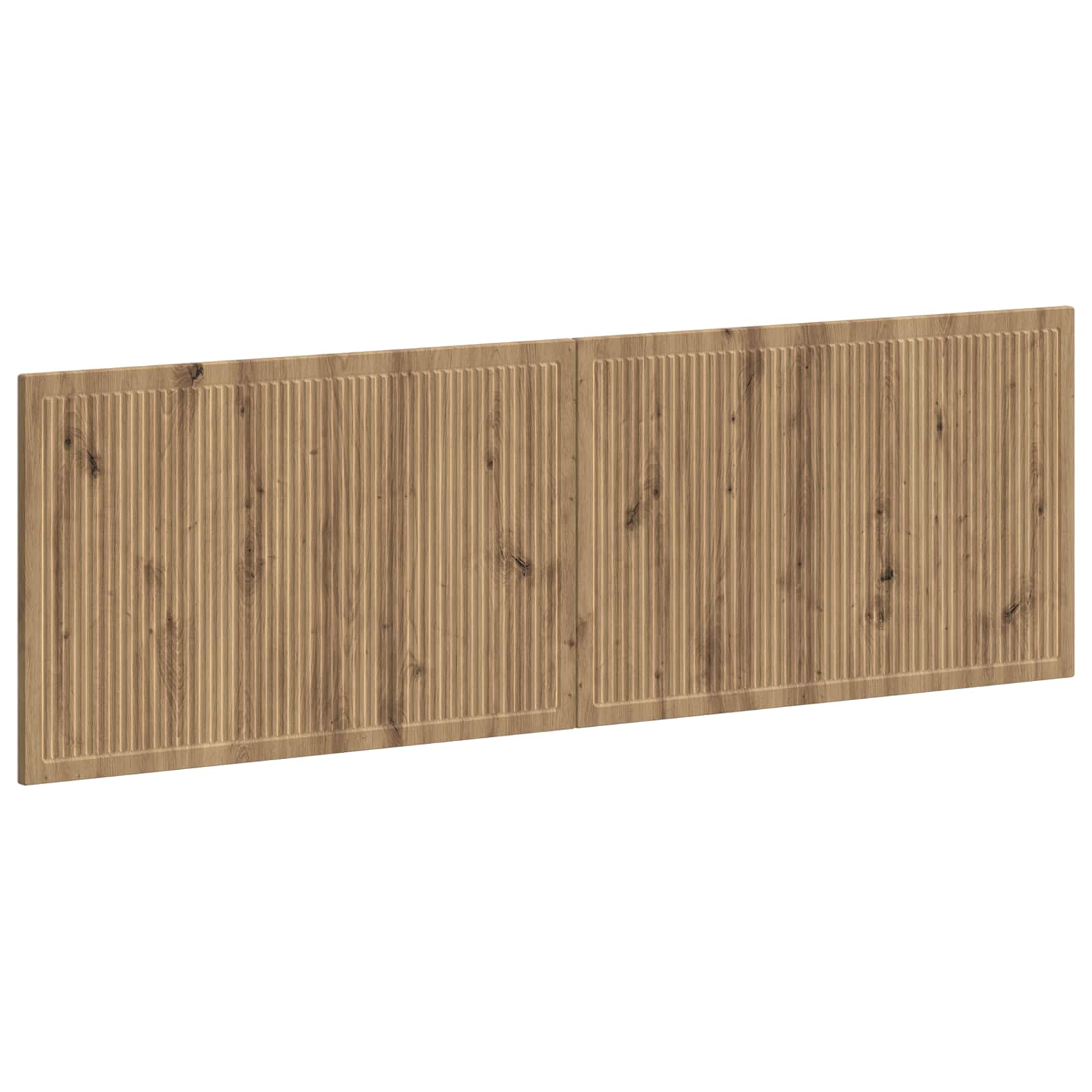 Wandgemonteerd Hoofdeinde EDE Artisanaal eiken Bewerkt hout – afbeelding 1