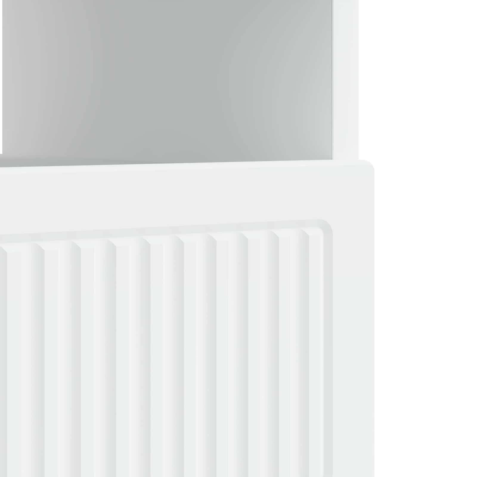 LED TV-kaappi valkoinen Tekninen puu - Image 7