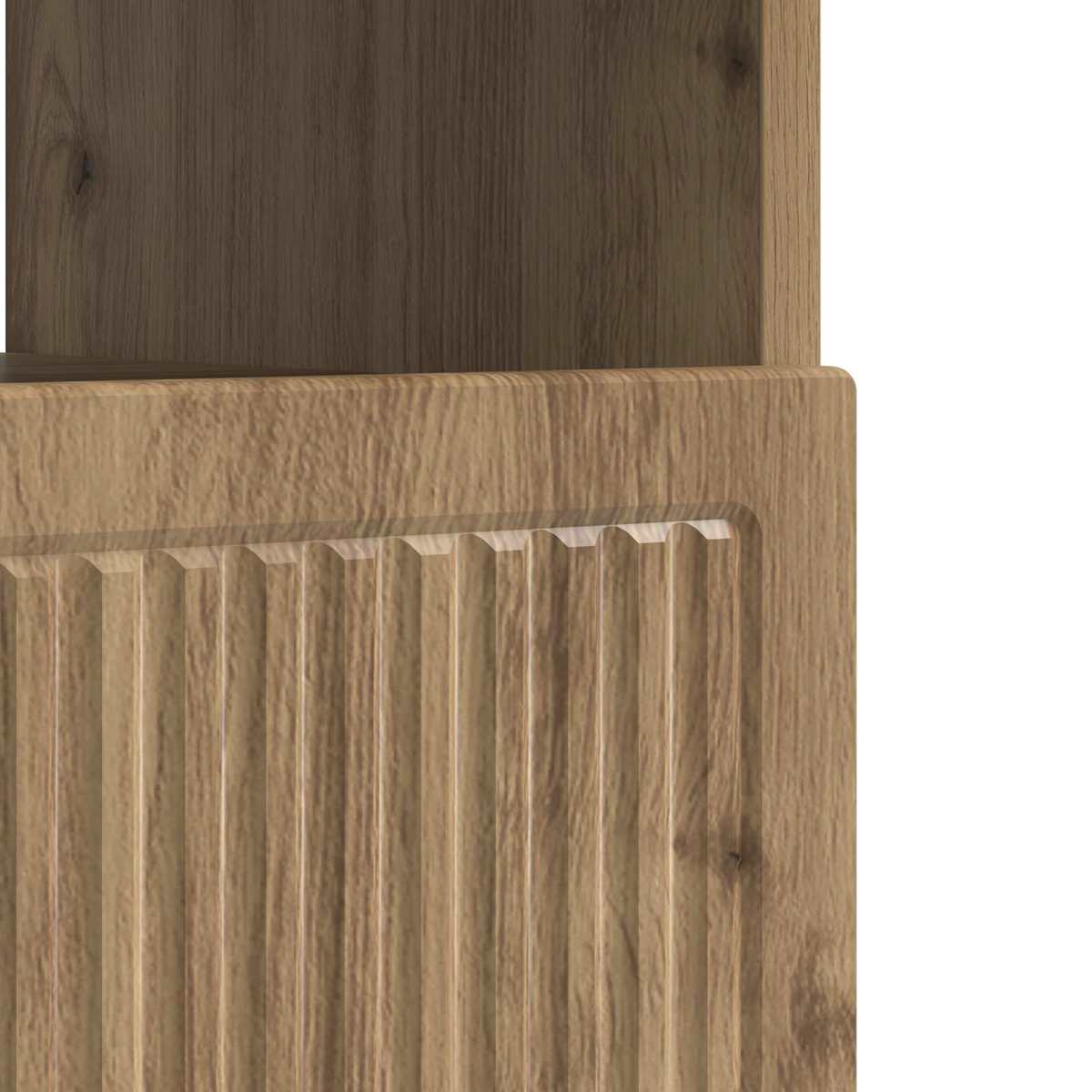 LED TV-skab EDE 100 x 35 x 43 cm Konstrueret træ - Billede 9