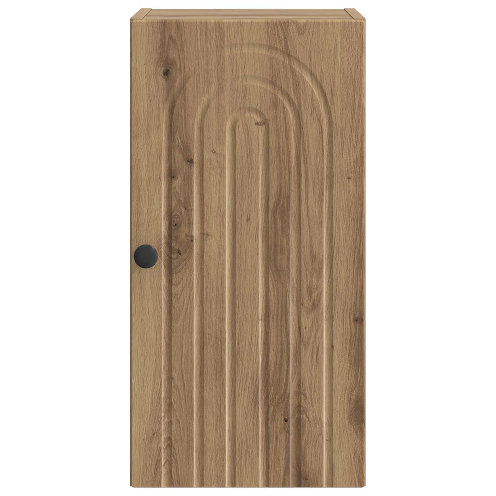 Badkamer wandkast ALKMAAR Artisanaal eiken 30 x 31 x 59 cm - Afbeelding 4