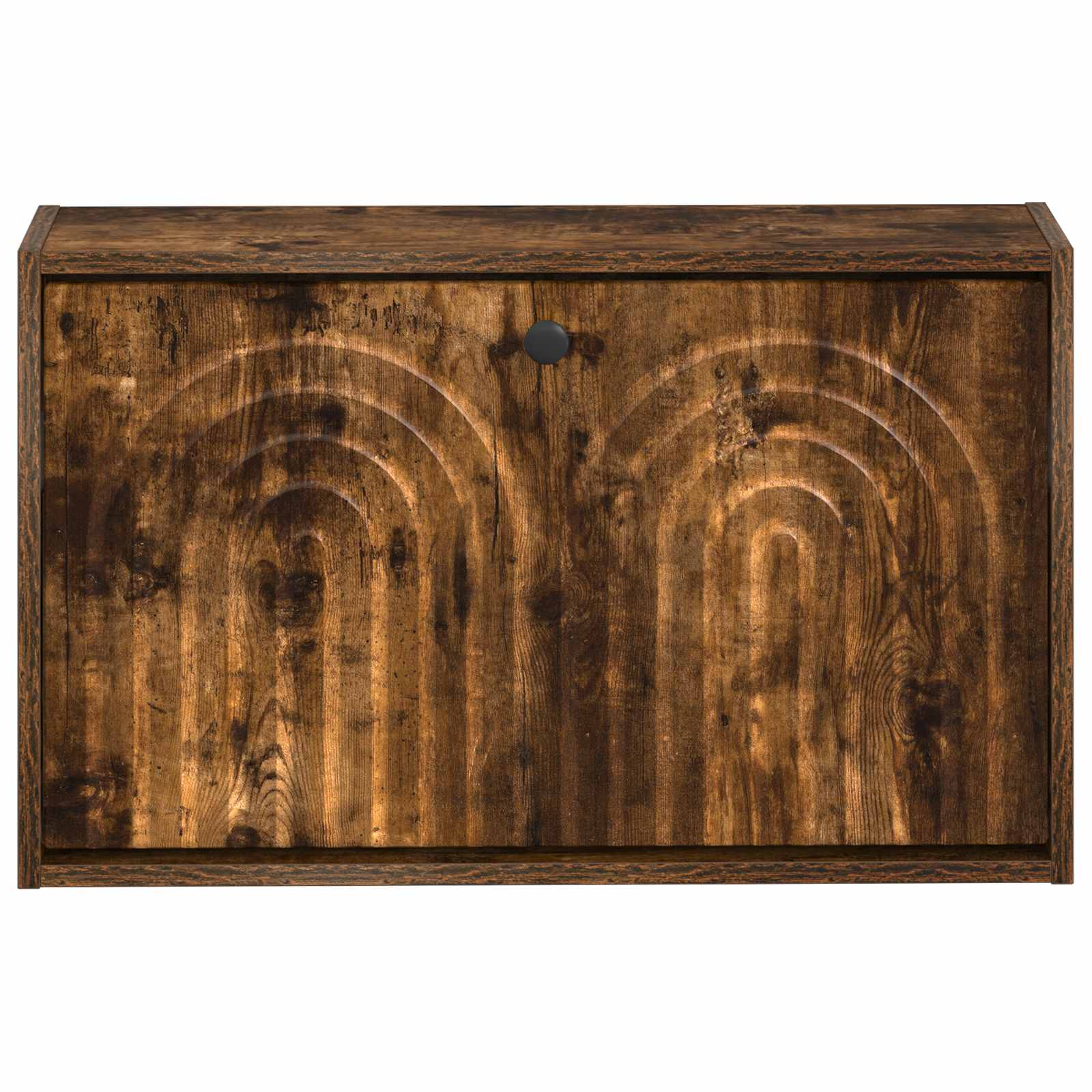 Wandgemonteerde Schoenkast ALKMAAR 71 x 17 x 43 cm Bewerkt hout image 3