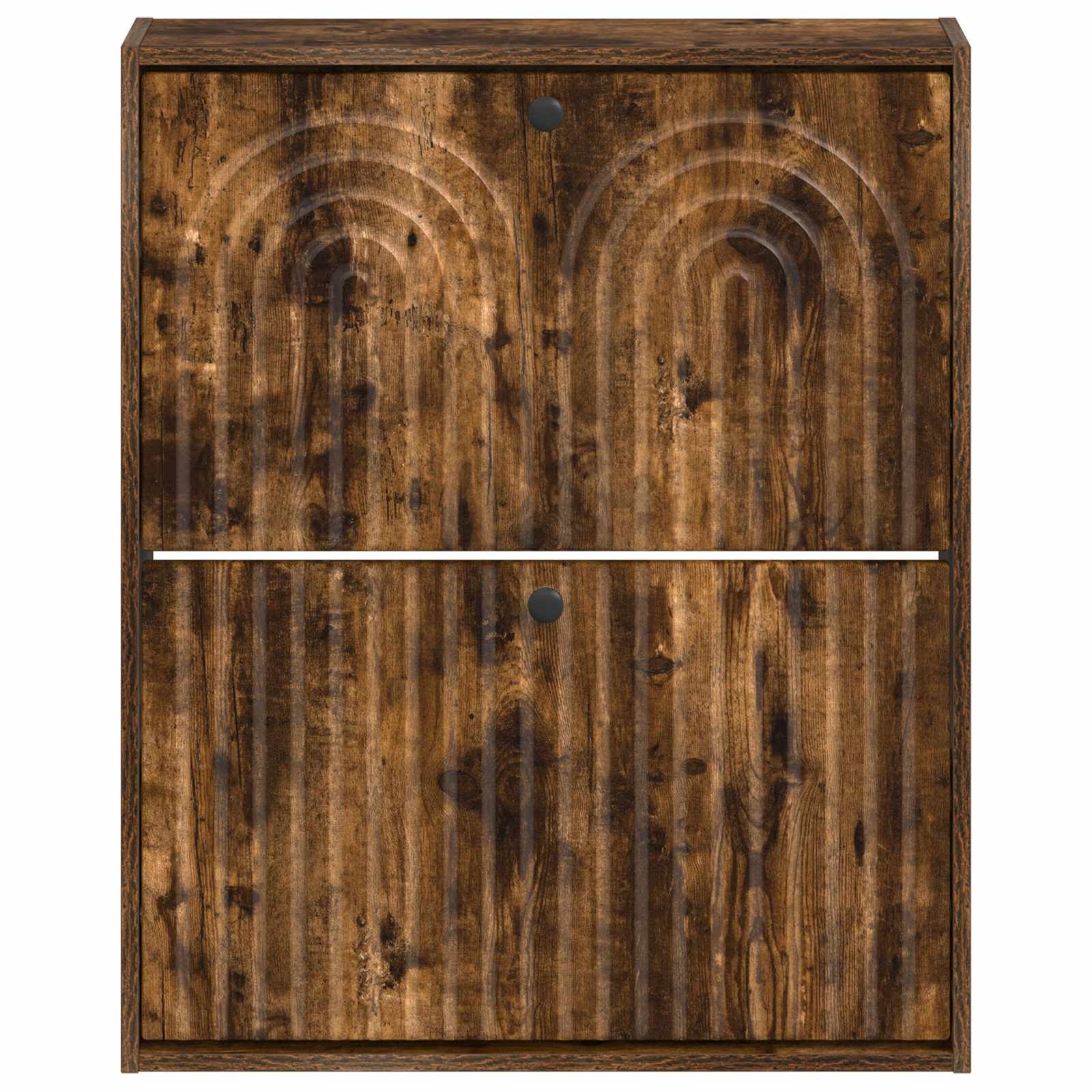 Wandgemonteerde Schoenkast ALKMAAR 71 x 17 x 86 cm Bewerkt hout image 3