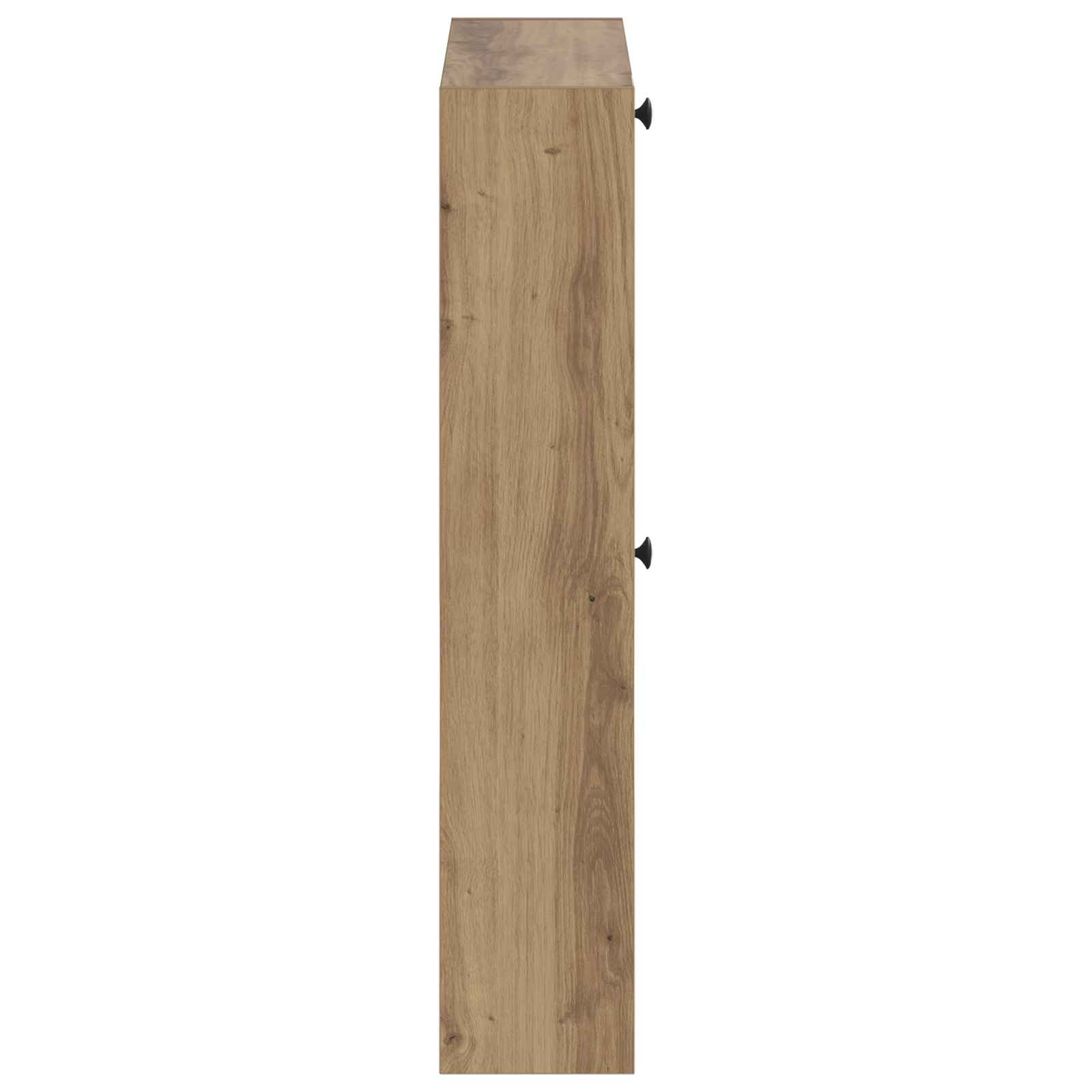 Wandgemonteerde Schoenkast ALKMAAR 71 x 17 x 86 cm Bewerkt hout image 5