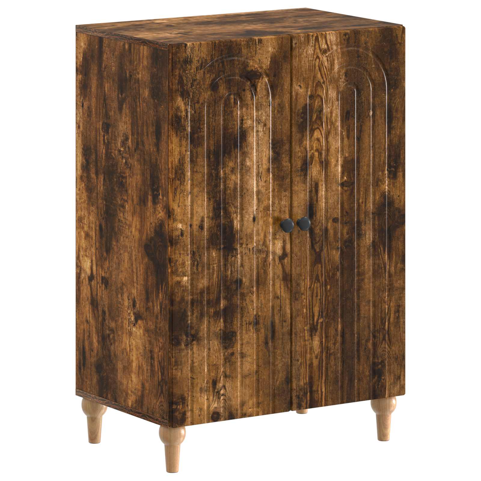 Schoenenkast ALKMAAR 59,5 x 39,5 x 90 cm Bewerkt hout image 1