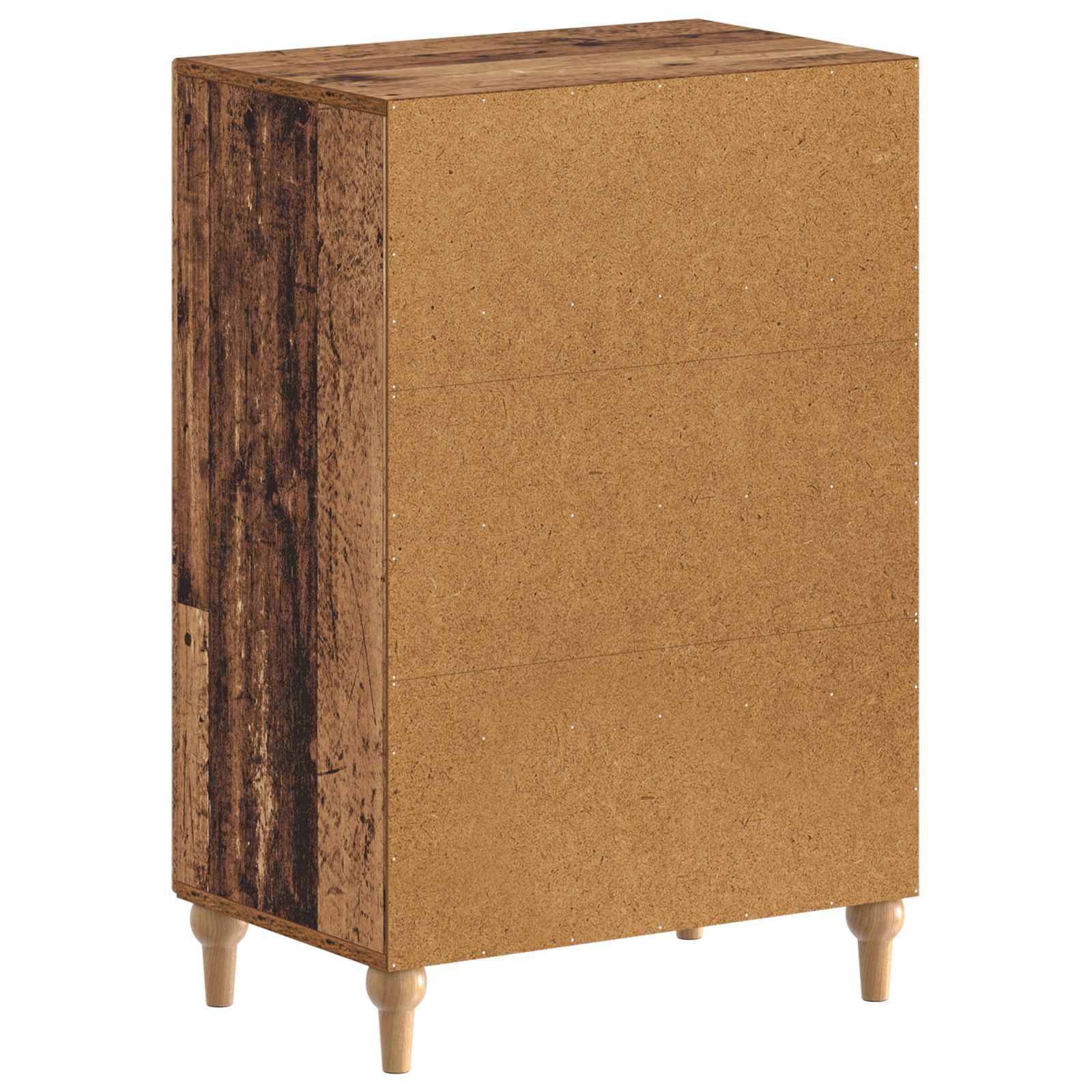 Schoenenkast ALKMAAR 59,5 x 39,5 x 90 cm Bewerkt hout Oud hout image 5