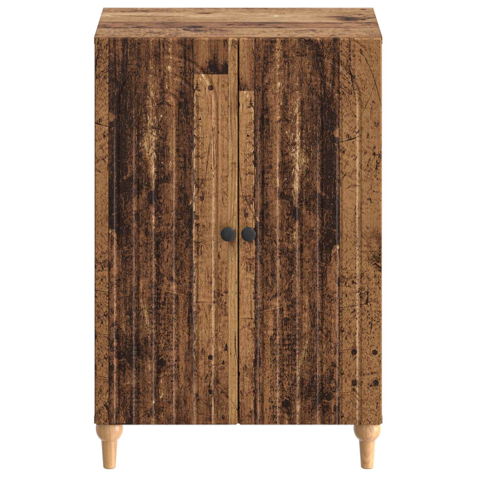 Schoenenkast ALKMAAR 59,5 x 39,5 x 90 cm Bewerkt hout Oud hout image 3