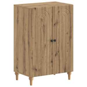 vidaXL Kinga kapp ALKMAAR 59,5 x 39,5 x 90 cm Tehispuit Artisan tamm