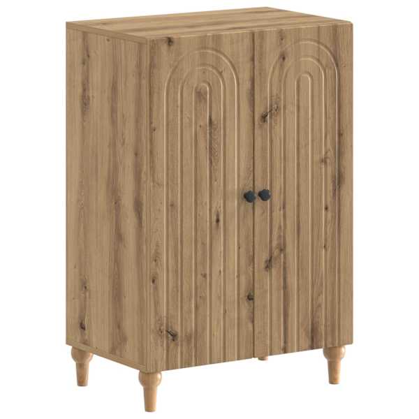 vidaXL Kinga kapp ALKMAAR 59,5 x 39,5 x 90 cm Tehispuit Artisan tamm