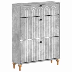 vidaXL Kinga kapp ALKMAAR 78 x 24 x 103 cm Tehispuit Betoonhall