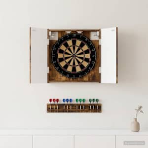 Omara za tarče ALKMAAR Dimljen hrast 52,5 x 10,5 x 53,5 cm
