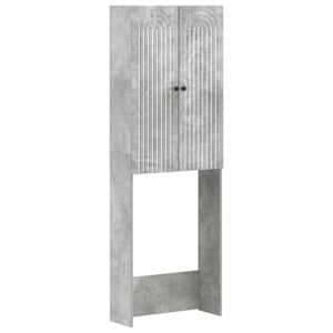 Kabineta za stranišče ALKMAAR Betonsko siva 66 x 25,5 x 190 cm