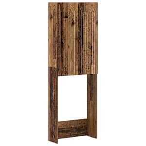 vidaXL Tualettkabinet ALKMAAR Vana puit 66 x 25,5 x 190 cm Tehispuit