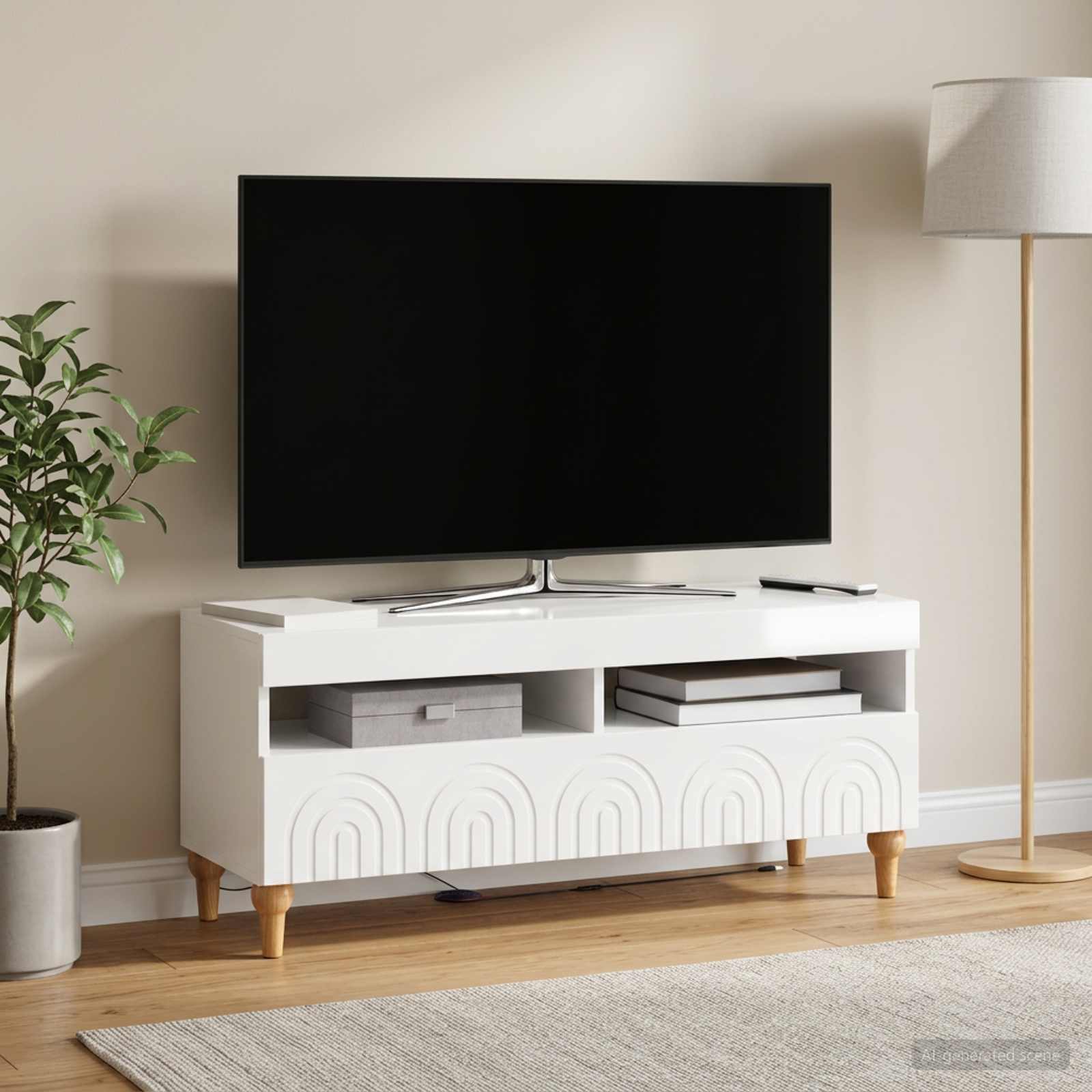 LED TV-kaappi ALKMAAR 100 x 35 x 43 cm - Image 4