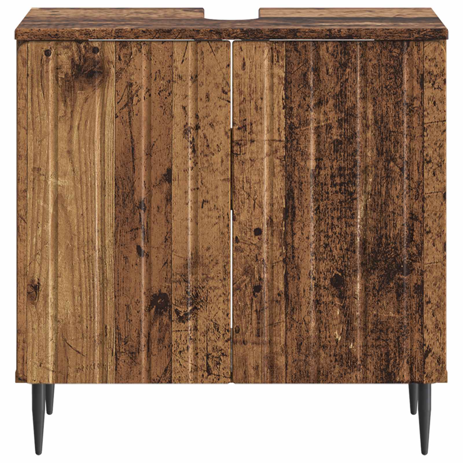 Kylpyhuoneen allaskaappi ZWOLLE Vanha puu 59,5 x 31,5 x 59 cm - Image 3