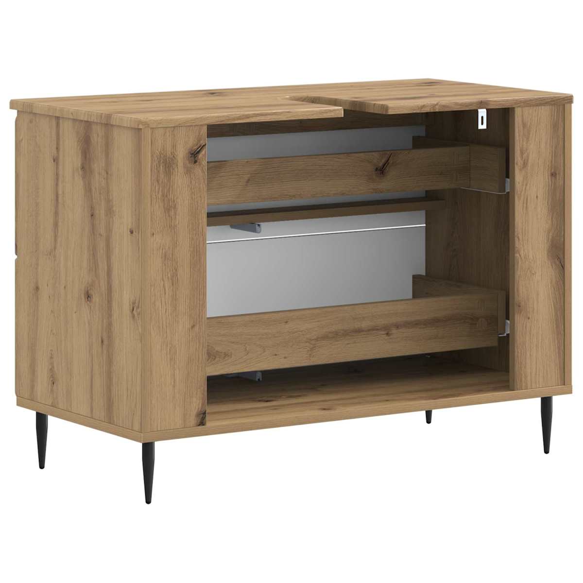 Badeværelsesskabsunder ZWOLLE 82 x 41 x 58,5 cm - Billede 6