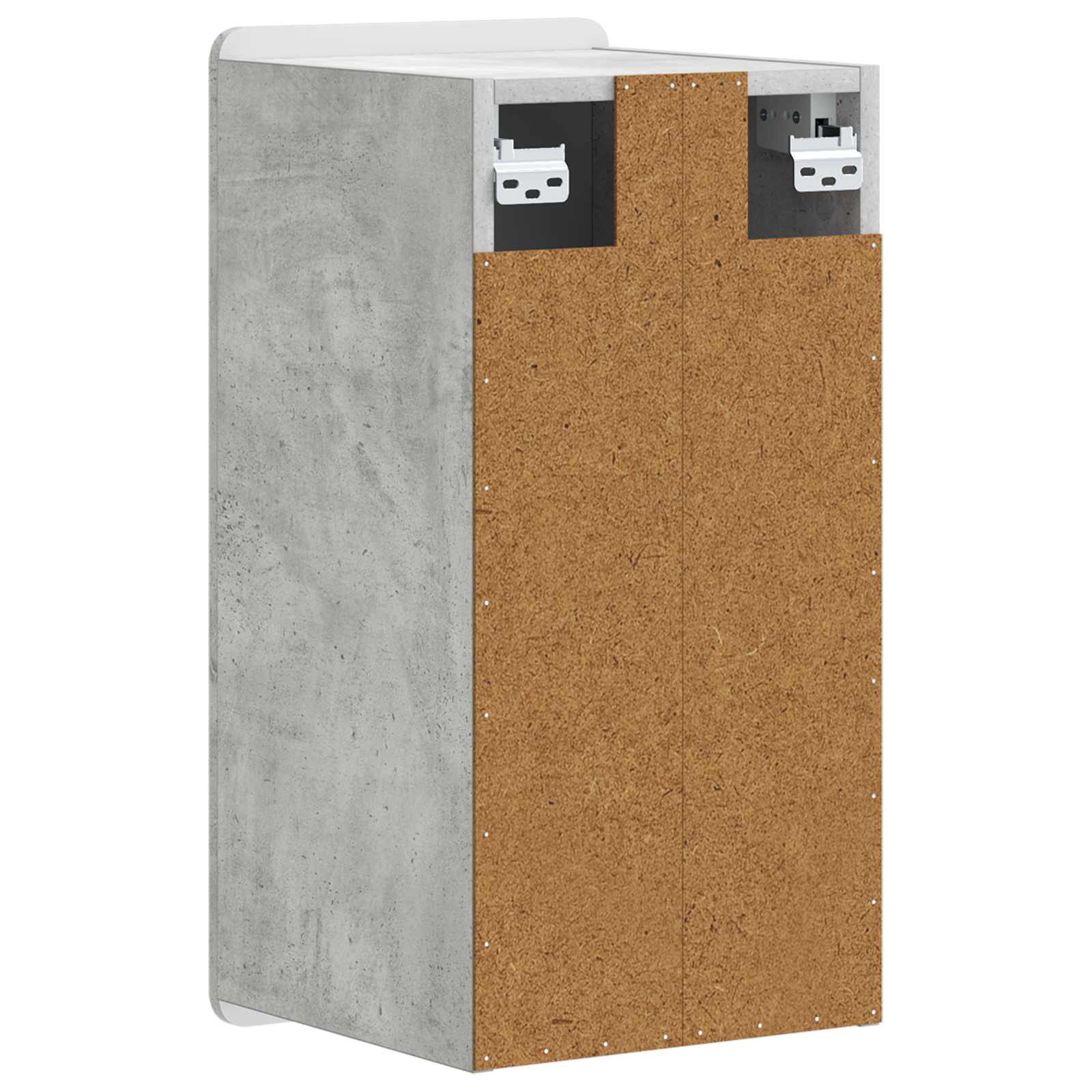 Armario de pared para baño ZWOLLE Gris Hormigón 30 x 31 x 63 cm 6
