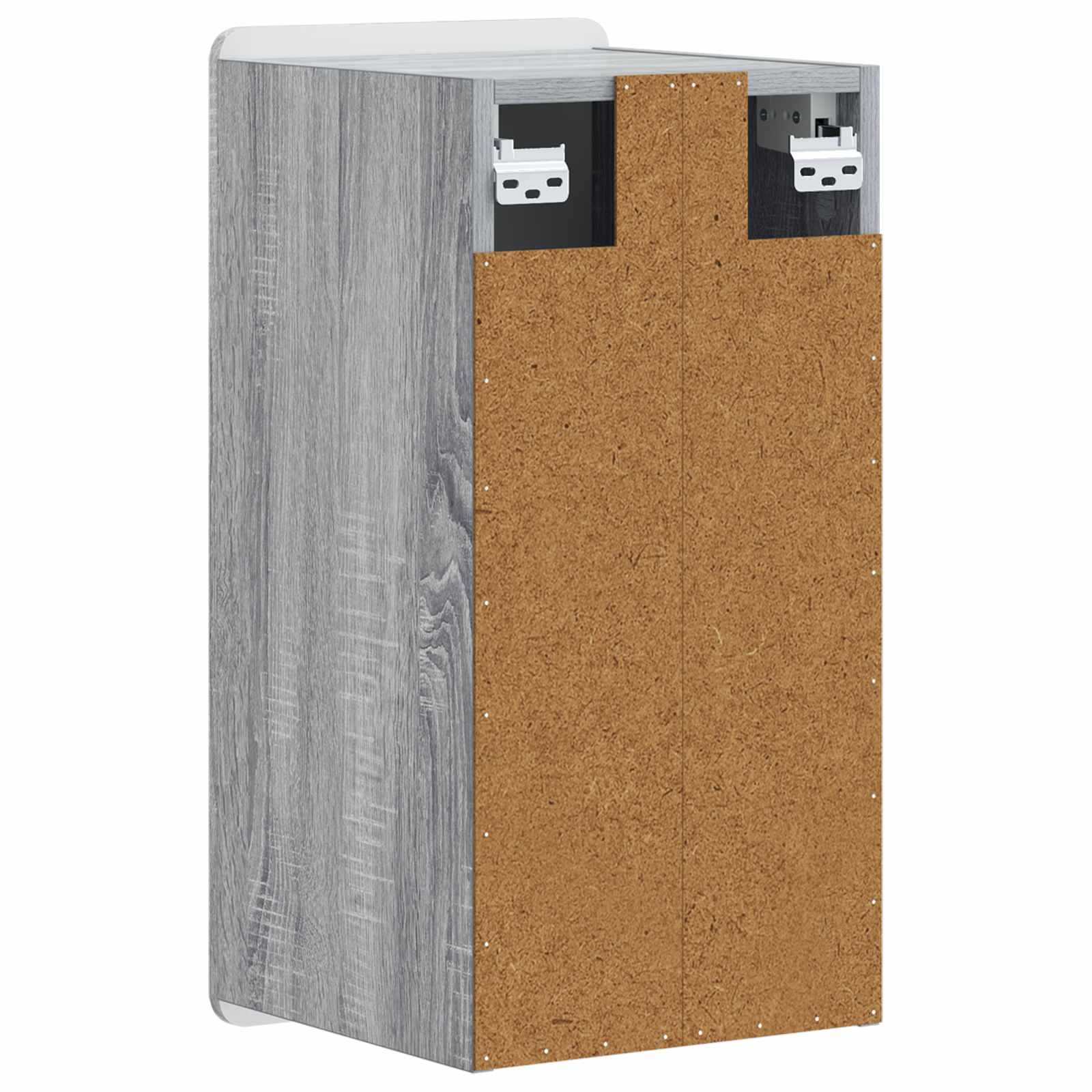 Armario de pared para baño ZWOLLE Sonoma gris 30 x 31 x 63 cm 6