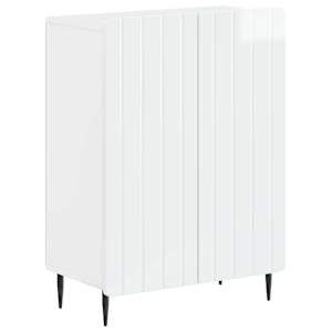 vidaXL Vannitoa hoiukapp ZWOLLE K&otilde;rgl&auml;ikega valge 59,5 x 31 x 79,5 cm