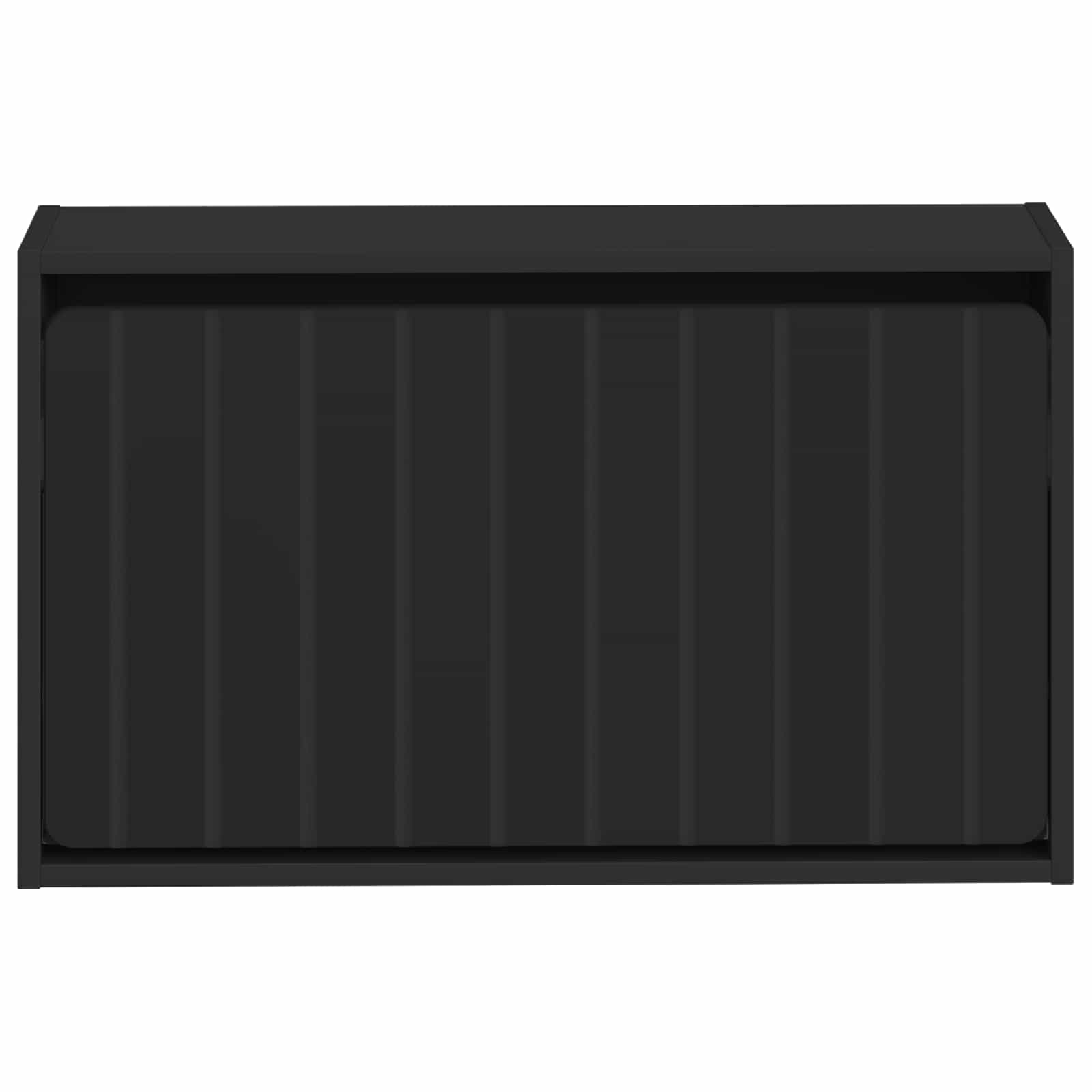 Wandgemonteerde Schoenkast ZWOLLE 71 x 17 x 43 cm Bewerkt hout image 3