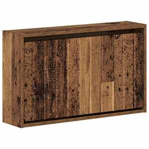 vidaXL Seinale kinnitatav jalan&otilde;ude kapp ZWOLLE 71 x 17 x 43 cm