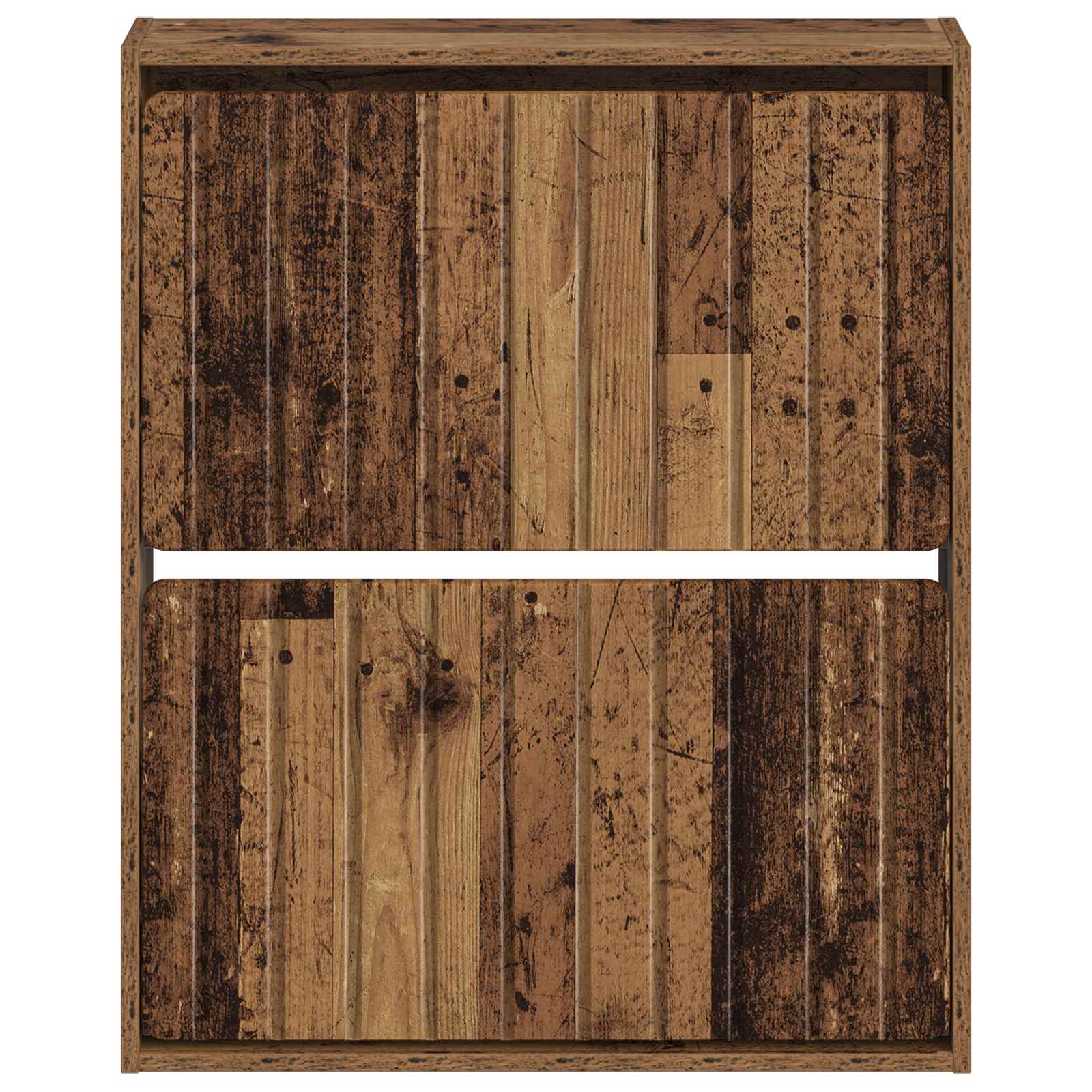 Wandgemonteerde Schoenkast ZWOLLE 71 x 17 x 86 cm Bewerkt hout image 3