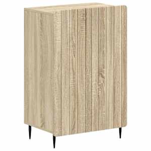 vidaXL Kinga kapp ZWOLLE 59,5 x 39,5 x 91,5 cm Tehispuit Sonoma tamm