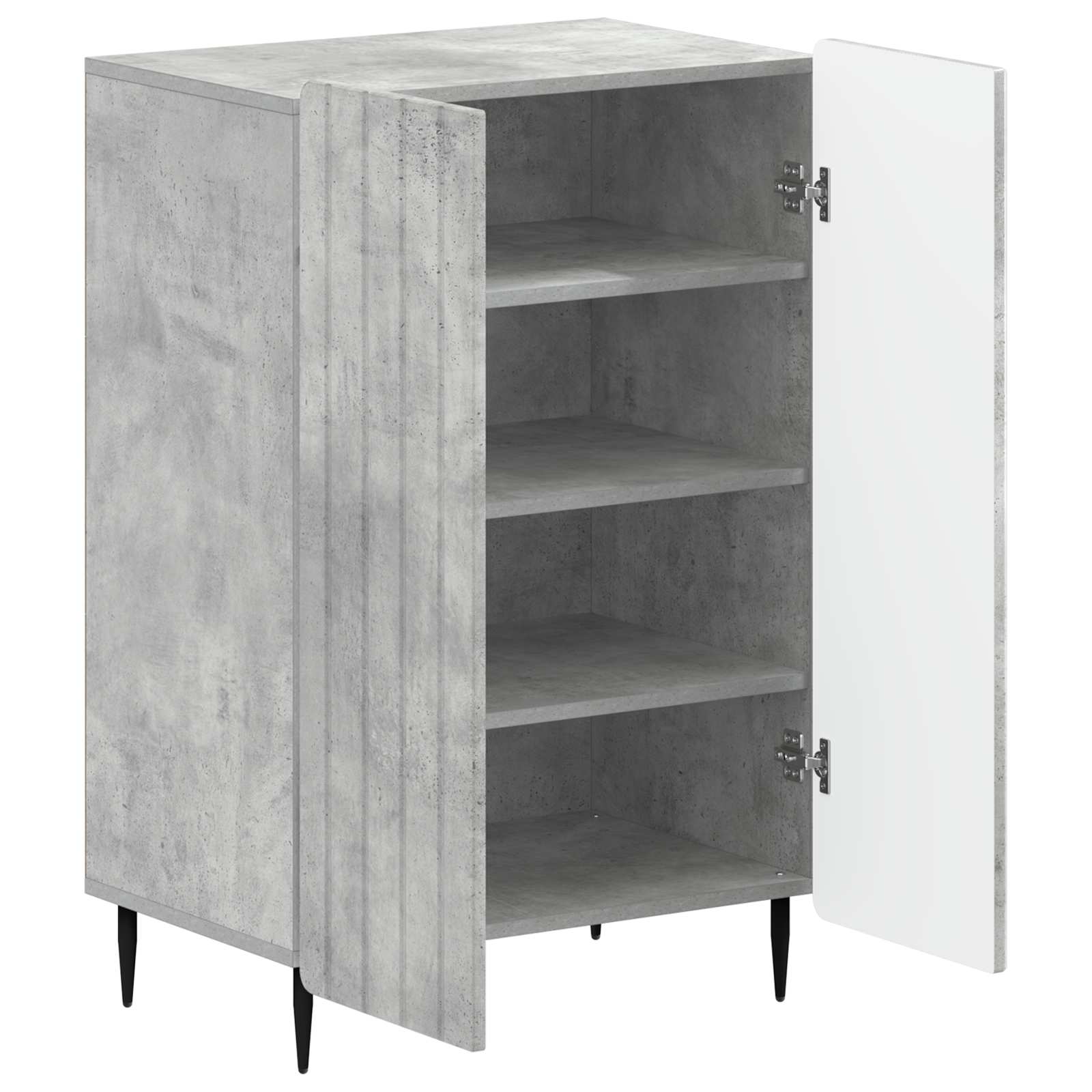 Schoenenkast ZWOLLE 59,5 x 39,5 x 91,5 cm Bewerkt hout image 2