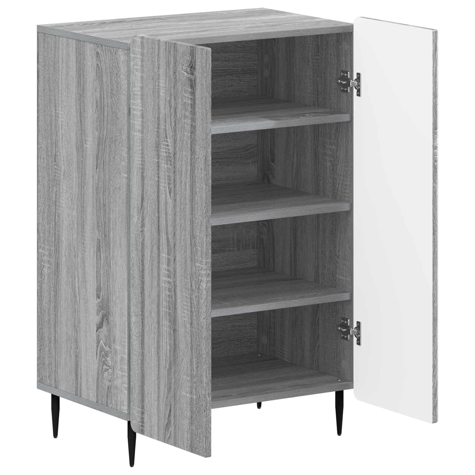 Schoenenkast ZWOLLE 59,5 x 39,5 x 91,5 cm Bewerkt hout image 2
