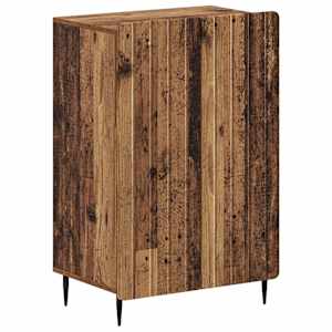 vidaXL Kinga kapp ZWOLLE 59,5 x 39,5 x 91,5 cm Tehispuit Vana puit
