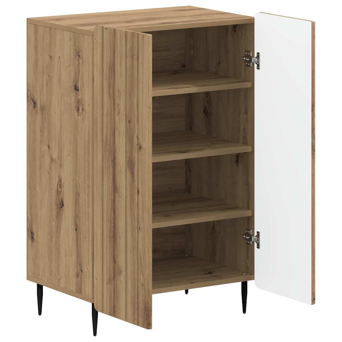 Sko skab ZWOLLE 59,5 x 39,5 x 91,5 cm Konstrueret træ - Billede 3