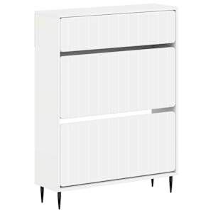 vidaXL Kinga kapp ZWOLLE 78 x 24 x 103 cm Tehispuit Valge