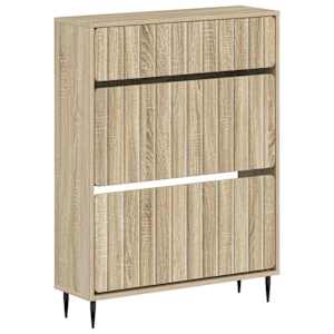 vidaXL Kinga kapp ZWOLLE 78 x 24 x 103 cm Tehispuit Sonoma tamm